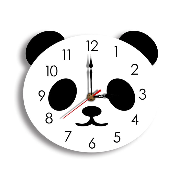 Cartoon Wall Clock Acrylic Clock Panda Simple Home Wall Clock My Store