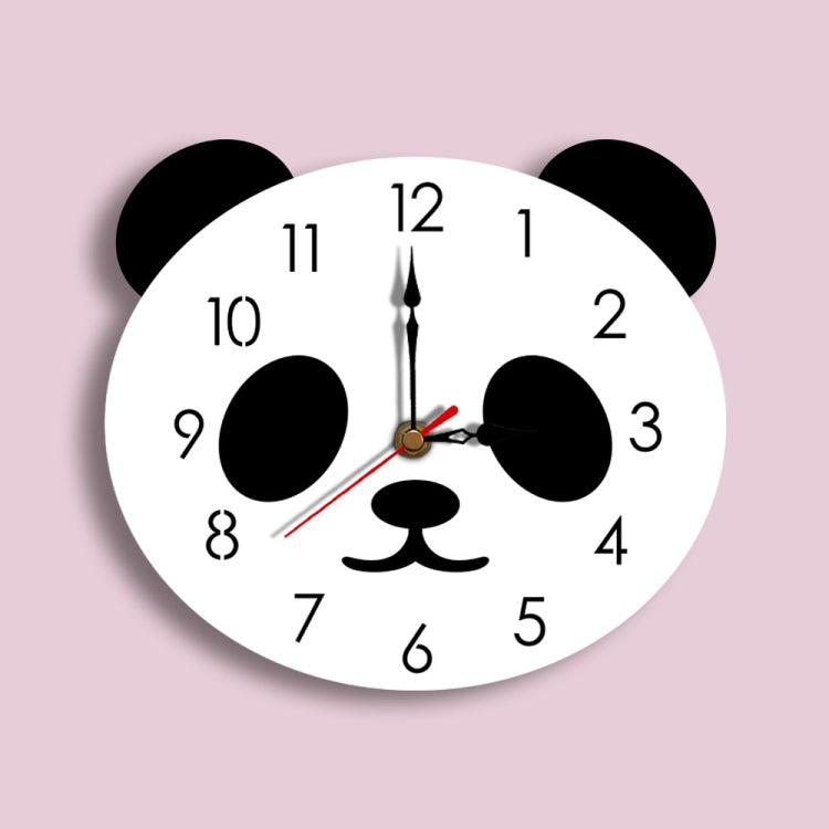 Cartoon Wall Clock Acrylic Clock Panda Simple Home Wall Clock My Store