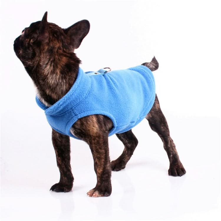 Winter Polar Flannel Pet Clothes French Bulldog Coat Pug Costumes Jacket for Dogs for Puppy Dogs, Series 1 - Reluova