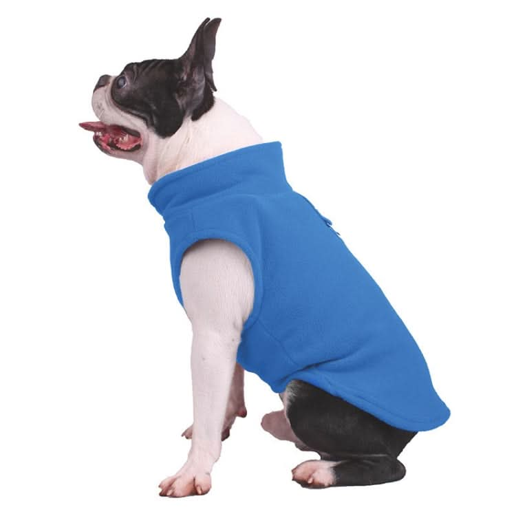 Winter Polar Flannel Pet Clothes French Bulldog Coat Pug Costumes Jacket for Dogs for Puppy Dogs, Series 1 - Reluova