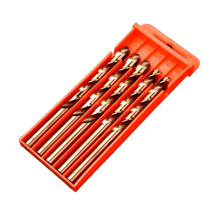 5pcs / Pack 11.5mm High Speed Steel M35 Cobalt-Containing Twist Drill Fully Ground Stainless Steel Drill Bit