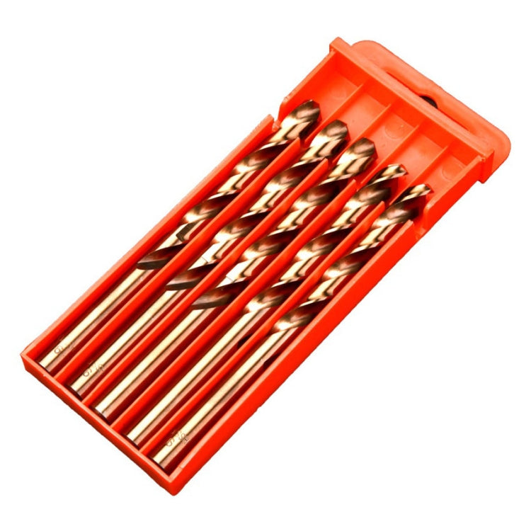 5pcs / Pack 11.5mm High Speed Steel M35 Cobalt-Containing Twist Drill Fully Ground Stainless Steel Drill Bit