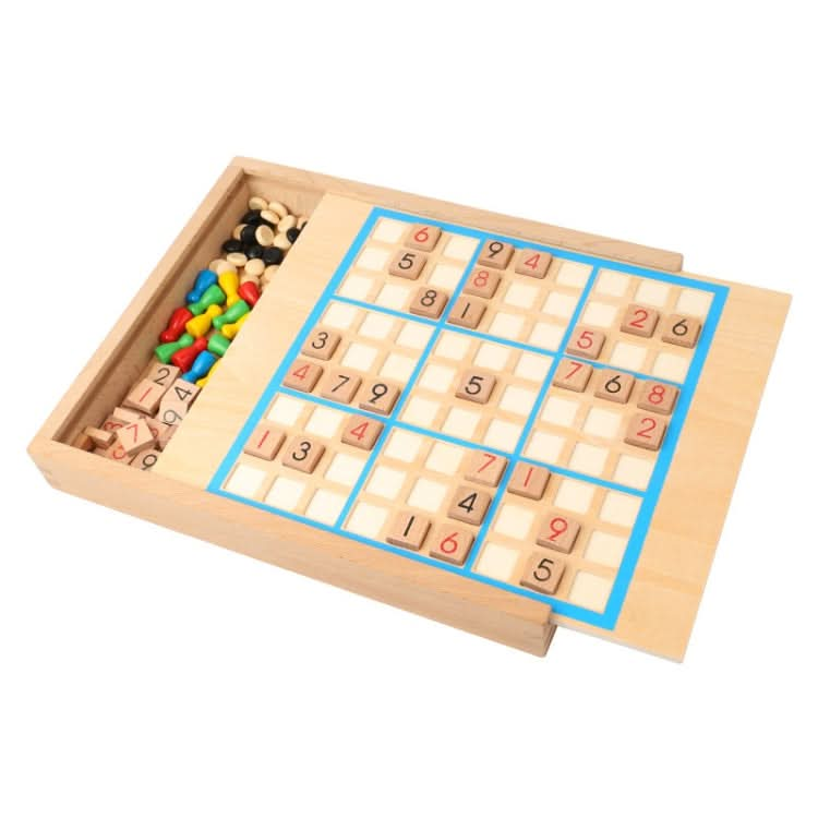 5 In 1 Multifunctional Sudoku Flying Gomoku Board Game Early Education Puzzle Game Board Reluova