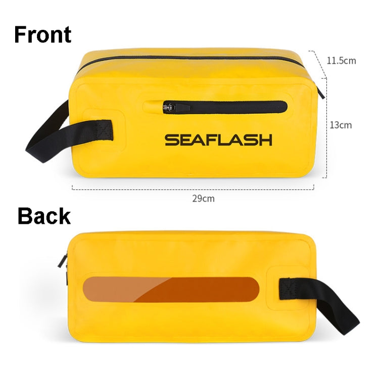 SEAFLASH 4L Waterproof Bag Dry And Wet Separation Swimming Bag Beach Clutch Waterproof Storage Bag Reluova