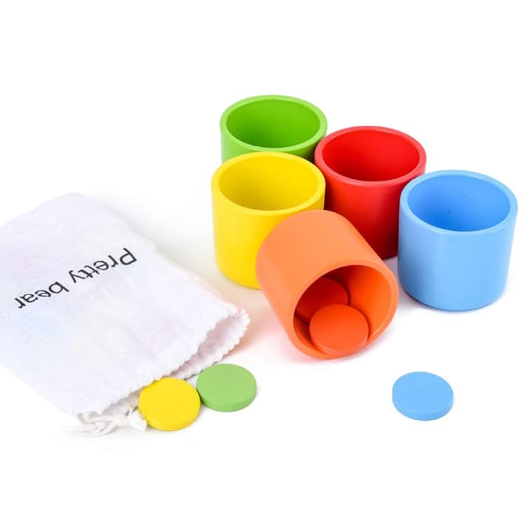 Children Table Game Color Classification Cup Educational Multifunctional Toy Reluova