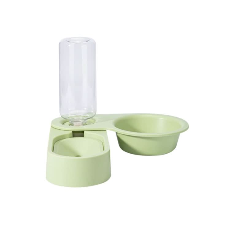 Pet Supplies Dog Cat Food Bowl Folding Rotating Double Bowl - Reluova