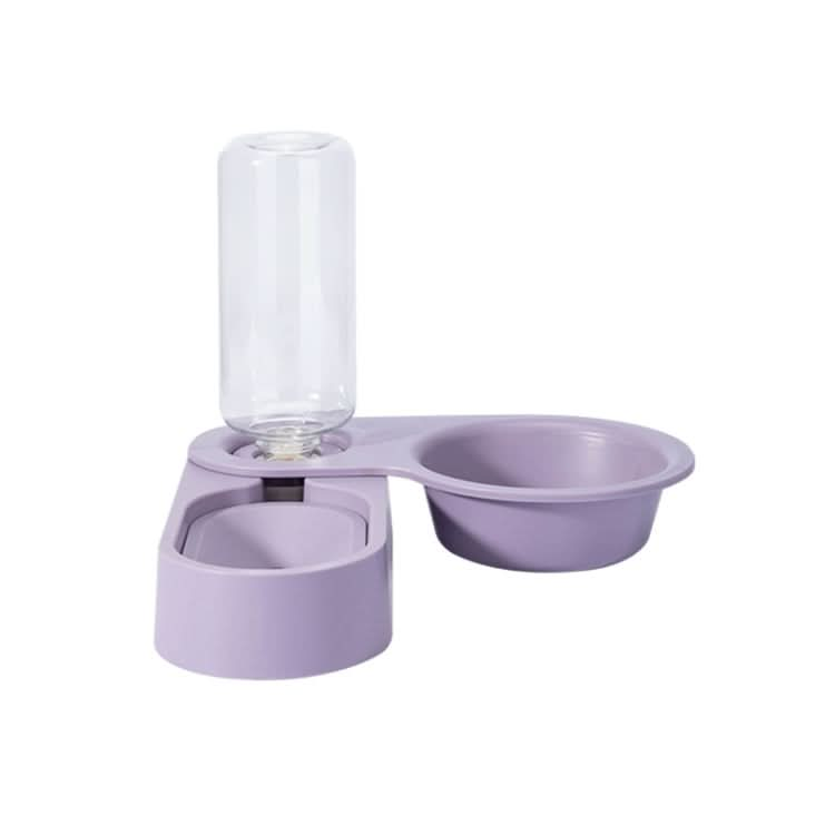 Pet Supplies Dog Cat Food Bowl Folding Rotating Double Bowl - Reluova