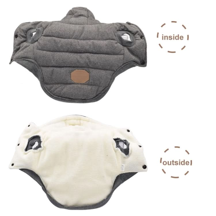 Winter Padded Coat Super Warm and Soft Cotton Jacket for Pet Dog - Reluova