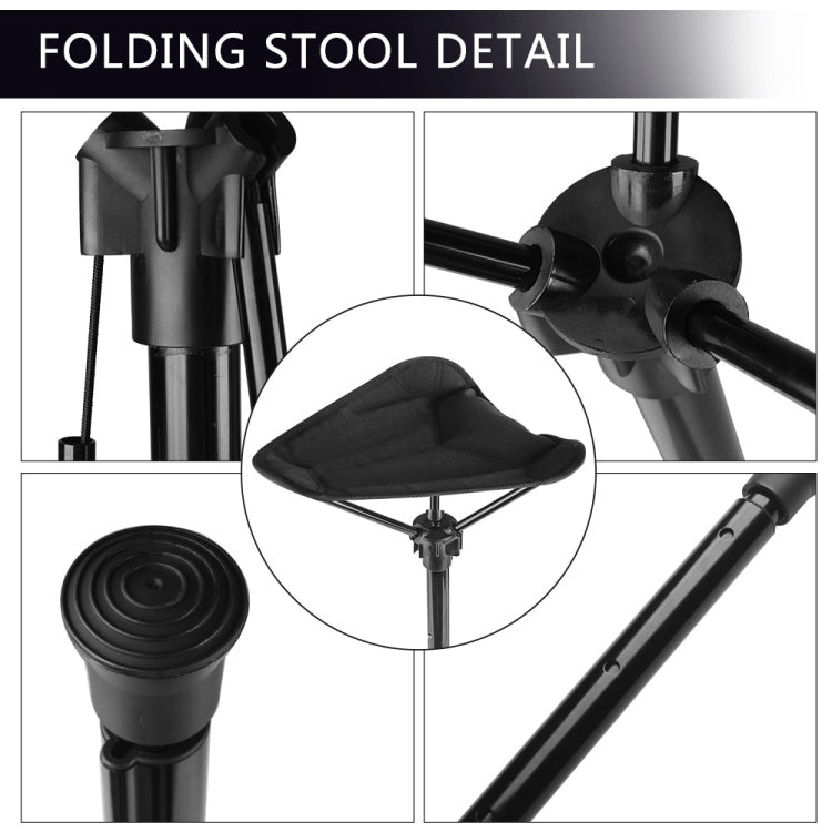 Outdoor Folding Stool Portable Queuing Seat Fishing Mazza Telescopic Folding Stool Reluova