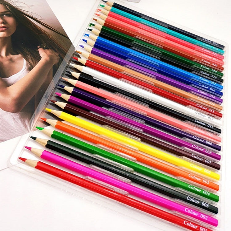 72-color Student Drawing Colored Pencil Full English Version Set