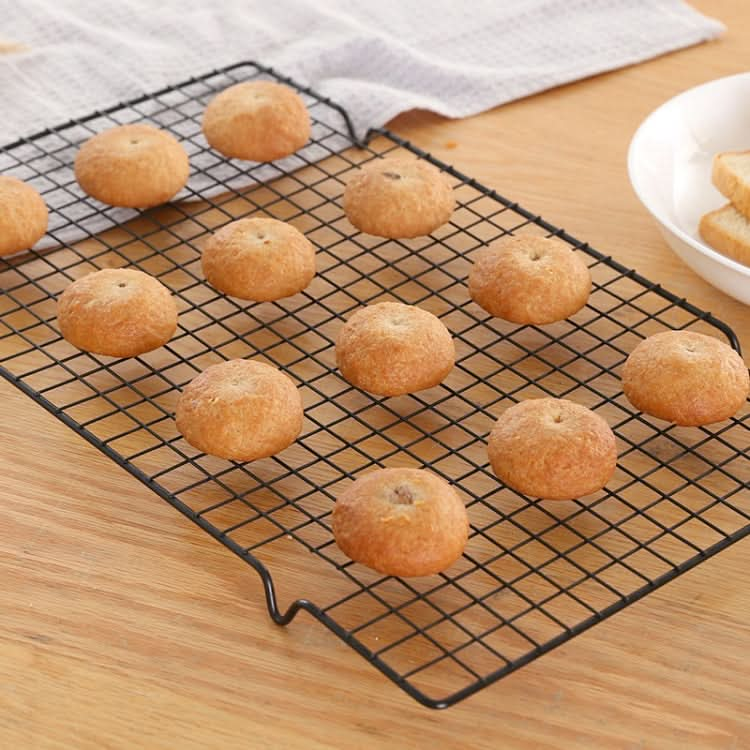 Household Kitchen Cold Rack Bread Cake Biscuit Cooling Rack Cold Net, Specification: 28x25cm - Reluova