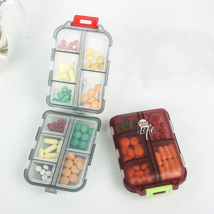 Mizi Small Pill Box Portable Dispensing Medicines Boxes