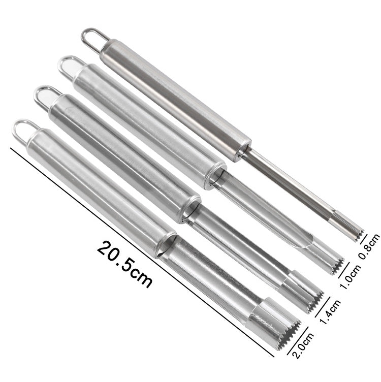 3 PCS Kitchen Stainless Steel Thickened Hawthorn And Red Dates Corer-Reluova