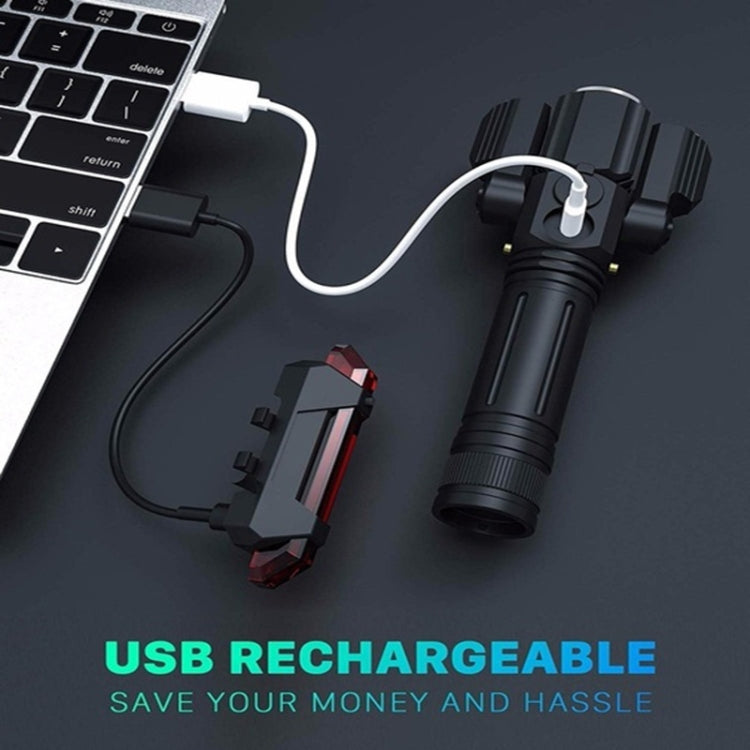 BG-1901 Bicycle USB Charging Speaker Front Lamp Multi-Function Cycling Equipment Reluova