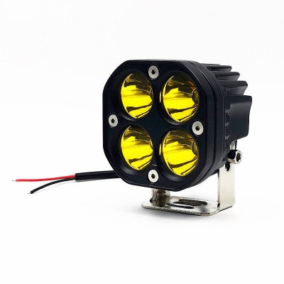 40W Yellow Light Motorcycle LED Spotlight Headlight Car Front Bumper Light Off-Road Vehicle Modified Roof Light ÎҵÄÉ̵ê