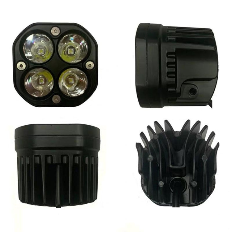 40W Yellow Light Motorcycle LED Spotlight Headlight Car Front Bumper Light Off-Road Vehicle Modified Roof Light ÎҵÄÉ̵ê