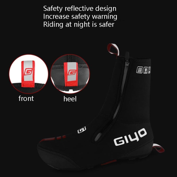 GIYO Bicycle Riding Shoes Cover Windproof And Waterproof Outdoor Riding Thick Shoe Cover Reluova