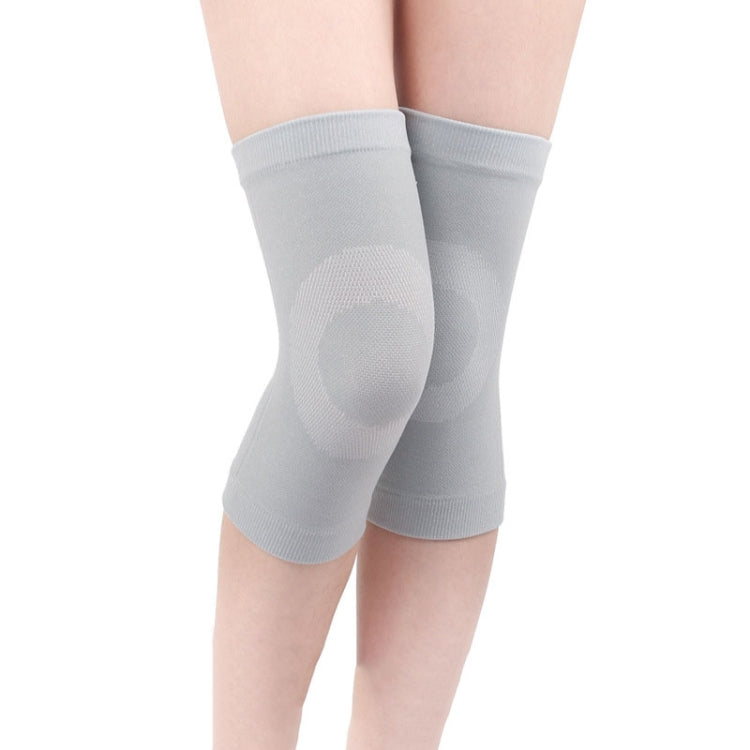 Thin Nylon Stockings Joint Warmth Sports Knee Pads, Specification: L (Black)