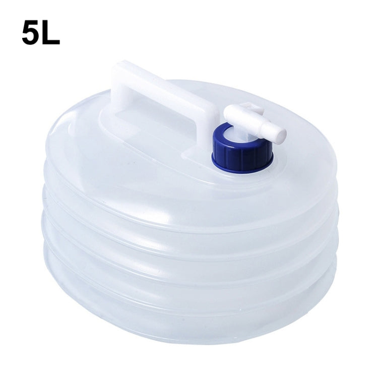 PE Folding Water Bag Shrink Bucket Outdoor Portable Water Bottle Reluova