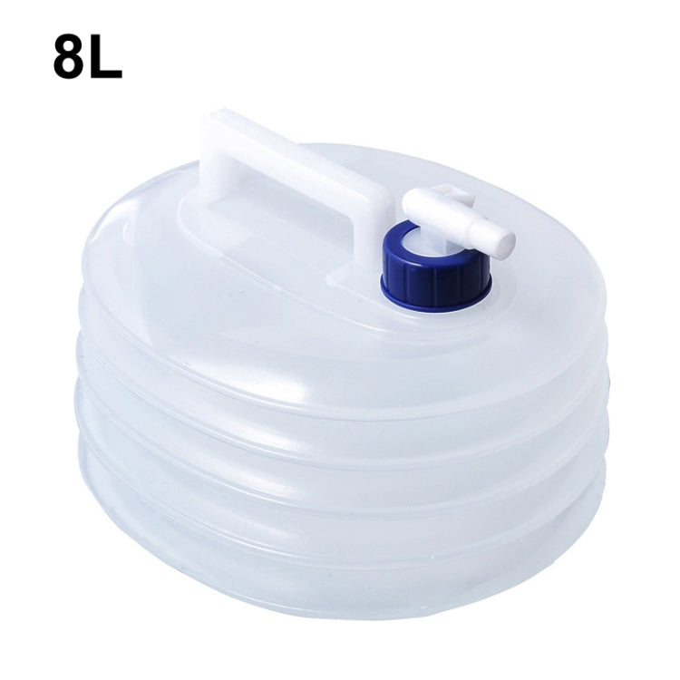 PE Folding Water Bag Shrink Bucket Outdoor Portable Water Bottle Reluova