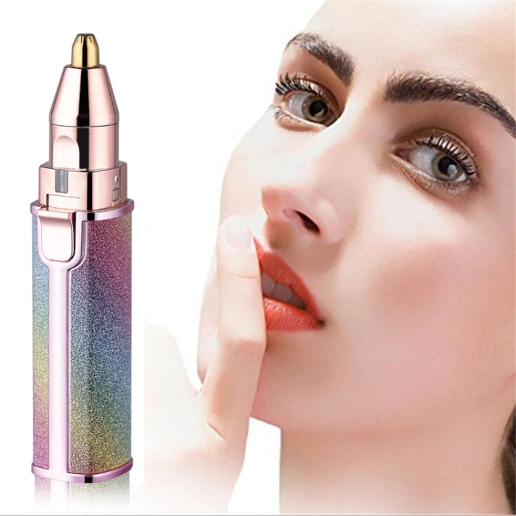 2 In 1  Electric Shaver Lady Eyebrow Trimmer Lipstick Automatic Facial Hair Removal Device-Reluova