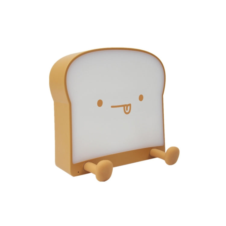 F-L-01 Toast Bread Night Light With Mobile Phone Holder Children Bedroom Timing Sleep Light My Store