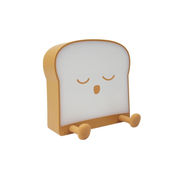 F-L-01 Toast Bread Night Light With Mobile Phone Holder Children Bedroom Timing Sleep Light My Store