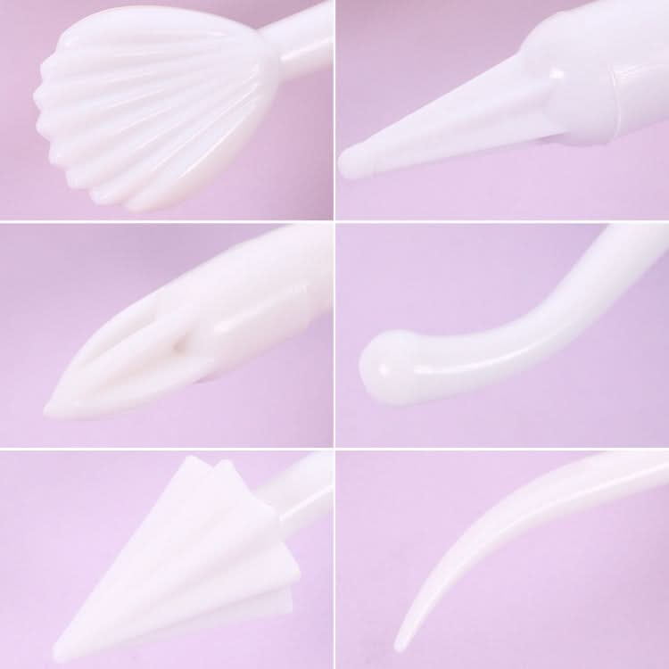 2 Sets Carving Pen Cake Fondant Carving Knife Making Cutting Tool 01030 Purple (OPP Bag Packaging)-Reluova