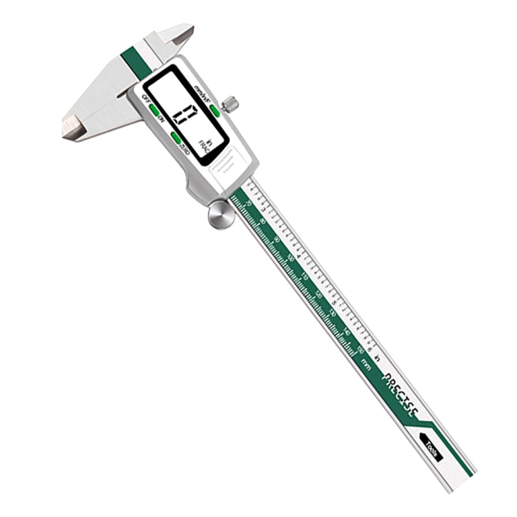 ET50 0-150mm Green Stainless Steel Vernier Caliper With Digital Display My Store