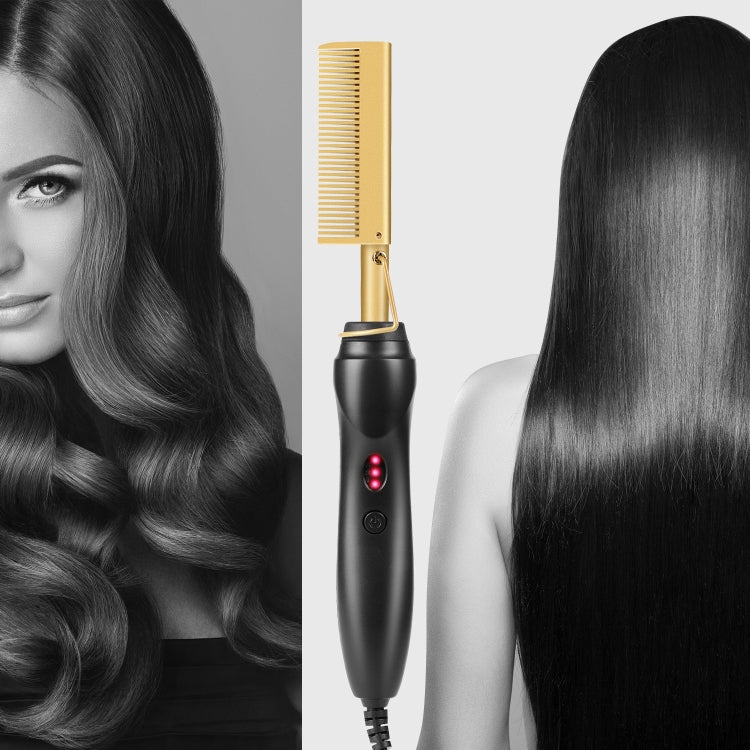 Multifunctional Comb Dry And Wet Dual-Use Curly Hair Straightening Stick Electric Perm Comb