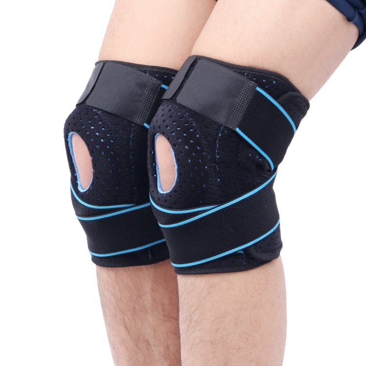 1pair Sports Band Compression Silicone Knee Pads Running Sports Cycling Knee Pads