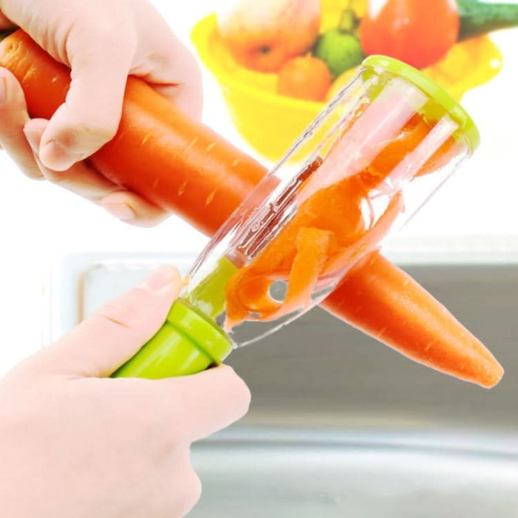 Storage Type Peeling Knife With Storage Box Planer Peeling Knife Household Fruit Multifunctional Peeler - Reluova