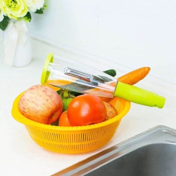 Storage Type Peeling Knife With Storage Box Planer Peeling Knife Household Fruit Multifunctional Peeler - Reluova