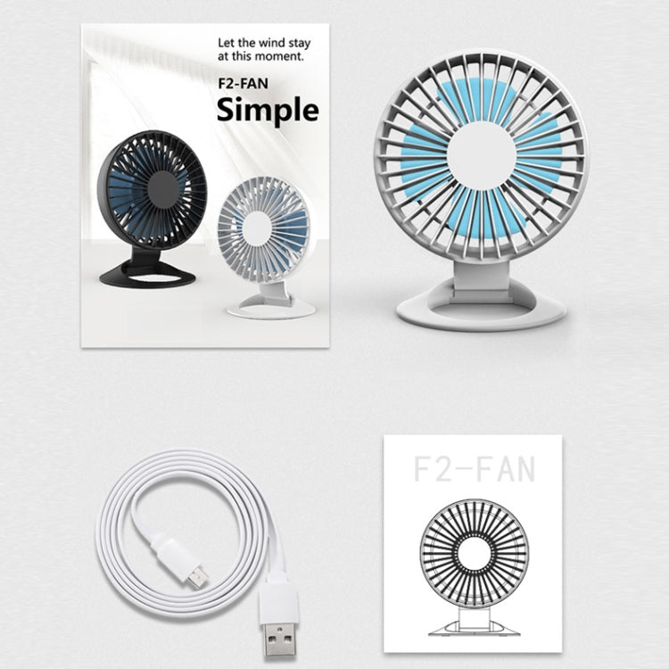 F2 Student USB Quiet Office Desktop Mini Fan Reluova