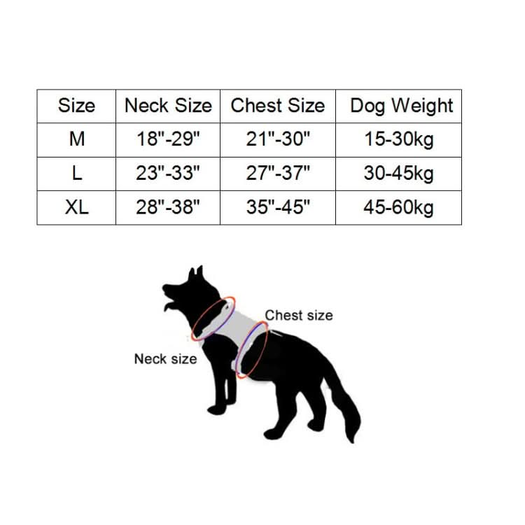 Outdoor Dog Vest Chest Harness Large And Medium-Sized Dog Training Vest Dog Leash - Reluova