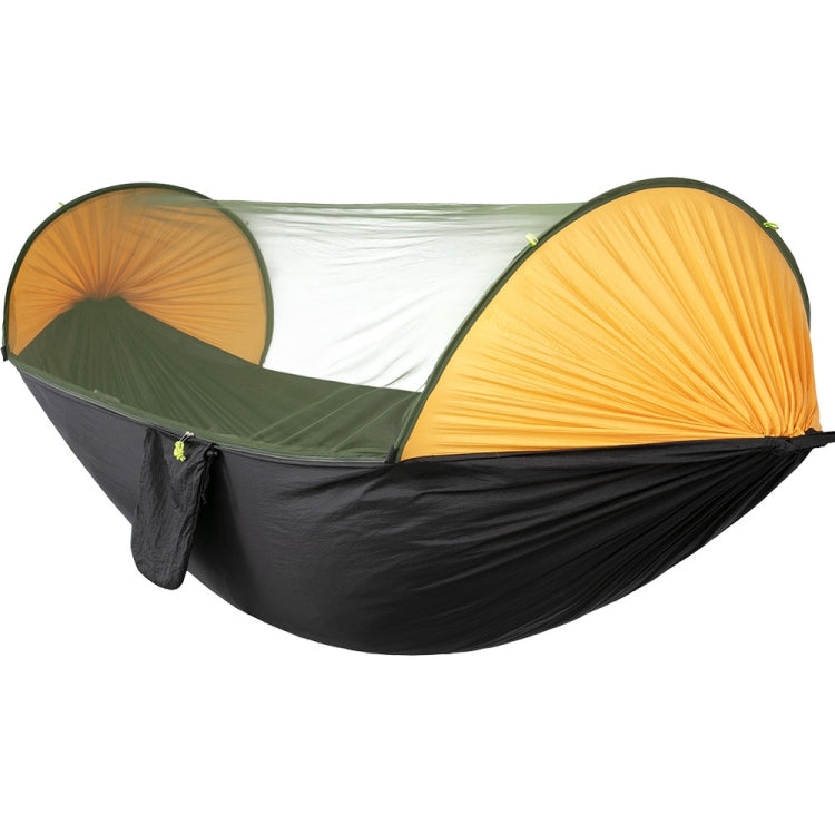 Anti-Rollover Automatic Quick-Opening Mosquito Net Hammock Outdoor Camping Double Anti-Mosquito Hammock, Size: 290x140cm Reluova