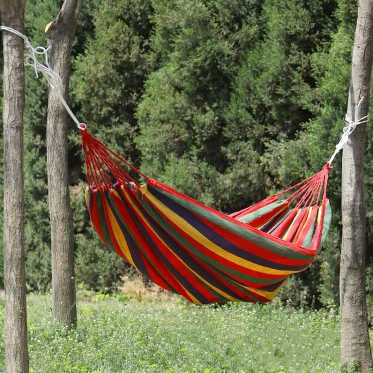 Thick Canvas Hammock Field Rollover Prevention Outdoor  Hammock Swing Reluova