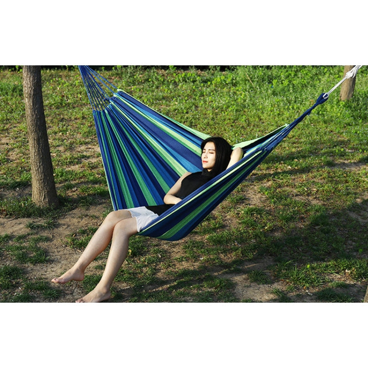 Thick Canvas Hammock Field Rollover Prevention Outdoor  Hammock Swing Reluova