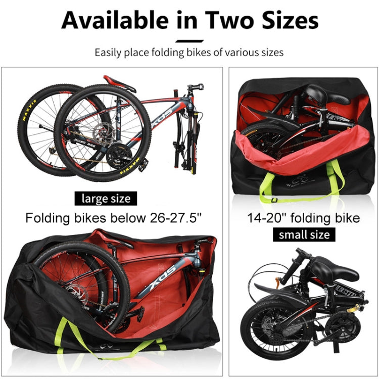 WEST BIKING Folding Bicycle Bag Bicycle Storage Bag Reluova