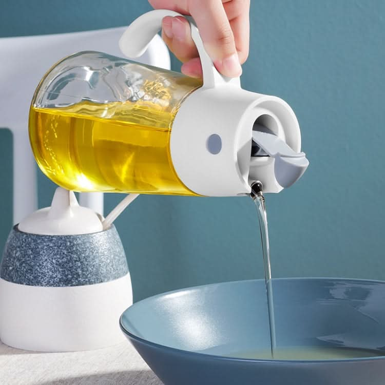 Kitchen Automatic Opening And Closing Oil Can Leak-Proof Seasoning Bottle With Lid - Reluova