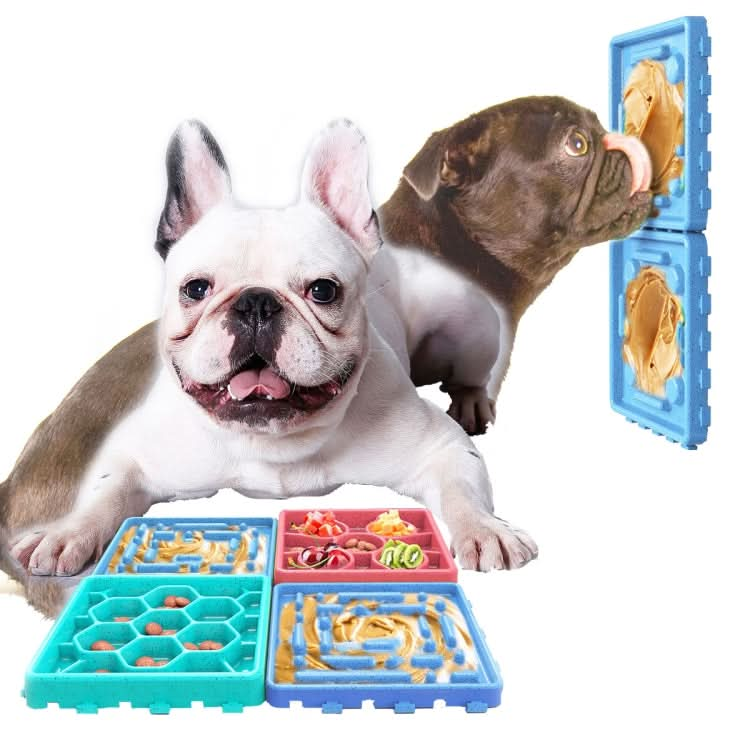 Dog Choking Prevention Slow Food Bowl Licking Combo Plate - Reluova