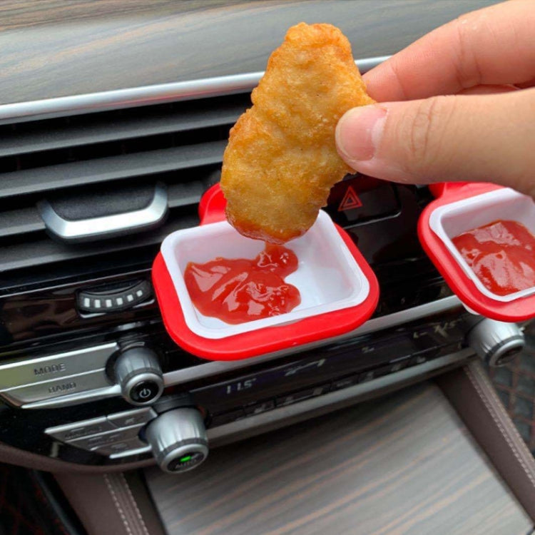 3 PCS  Car Sauce Rack Ketchup Fries Seasoning Box,Random Color Delivery ÎҵÄÉ̵ê