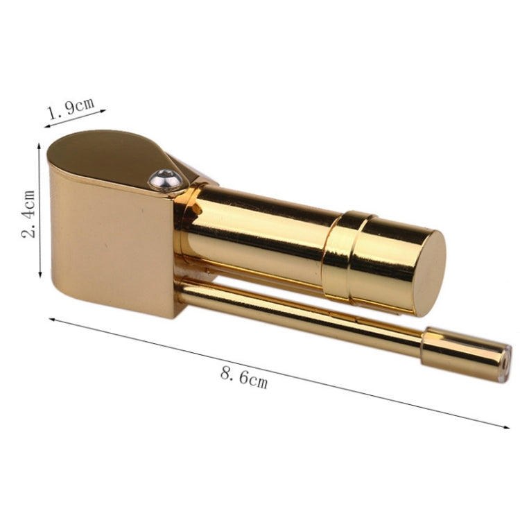 Metal Brass Pipe Golden Removable Small Pipe My Store