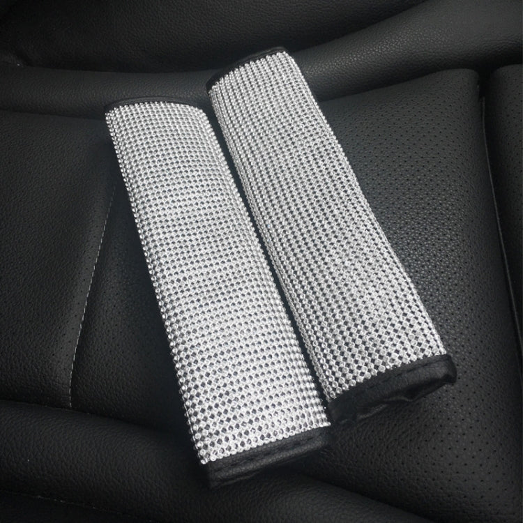 2 PCS Car Diamond-Studded Interior Products Personalized Protective Sleeve-Reluova