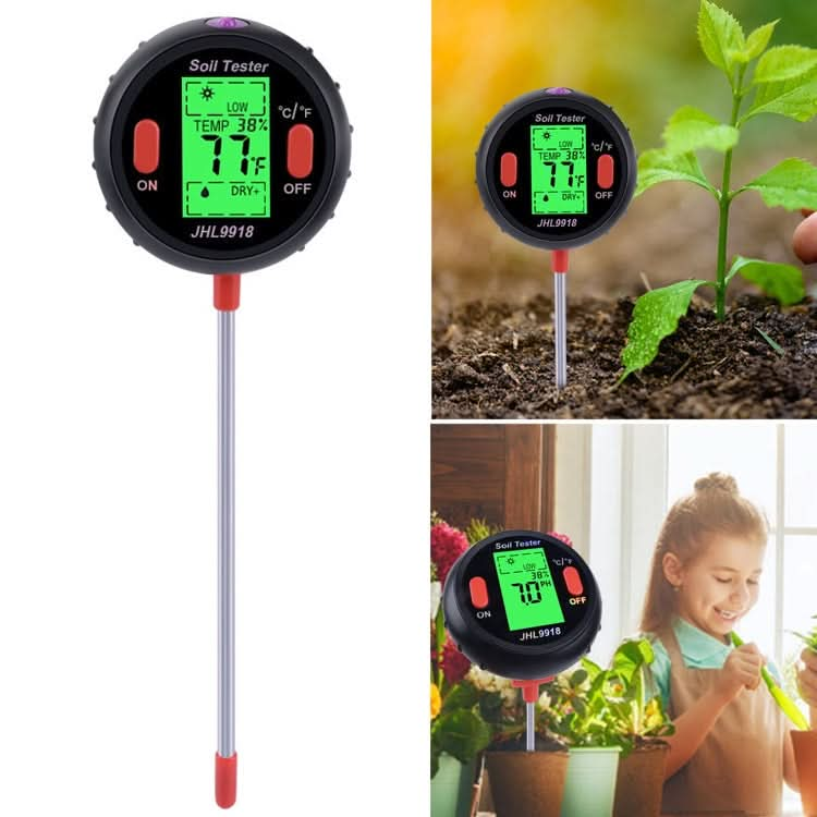 Five-In-One Soil Meter PH Humidity Temperature Photometry Detector PH Photometry Multifunctional Detector My Store