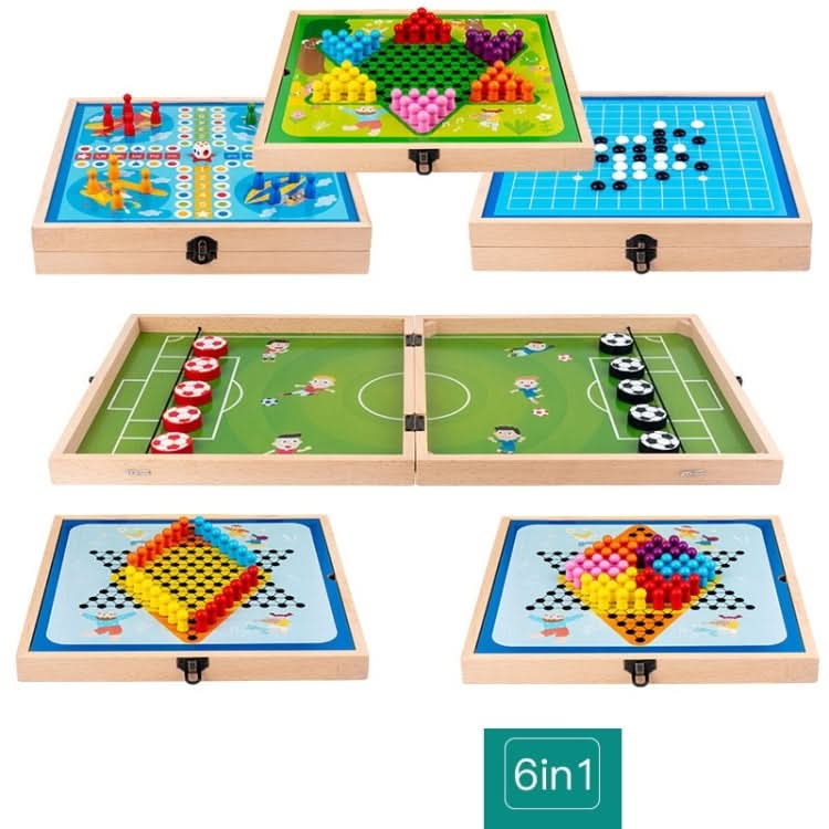 Beech Multi-Function Game Chess Two-Person Battle Parent-Child Interaction Ejection Chess Reluova