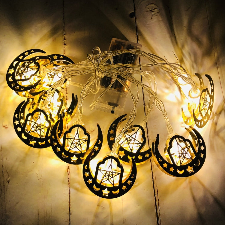 Eid Al-Fitr LED Star and Moon String Lights Ramadan Festival Decoration Lamp My Store