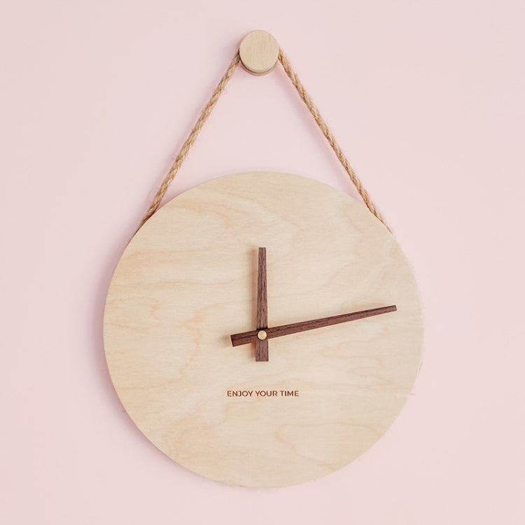 Wooden Sling Wall Clock Home Living Room Clock My Store