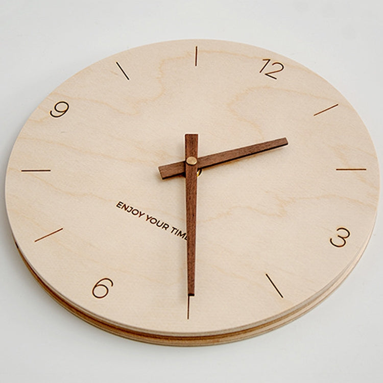 Wooden Sling Wall Clock Home Living Room Clock