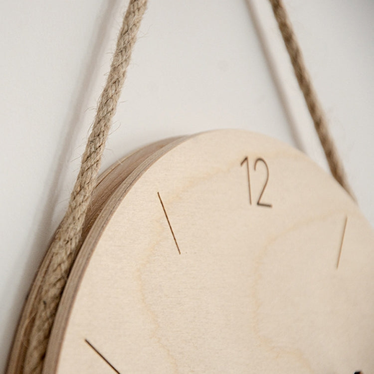 Wooden Sling Wall Clock Home Living Room Clock My Store